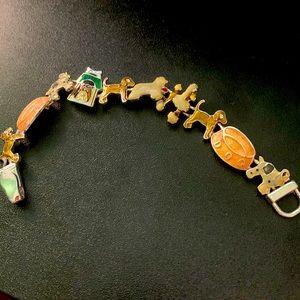 Dog Charm Bracelet